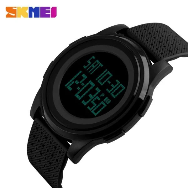 SKMEI 1206 Casual Sport Watch Men Alarm 3Bar Waterproof Digital Watches