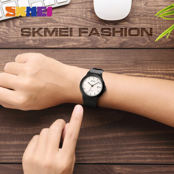 SKMEI 1449 Ladies Casual Sports Couple Women Wristwatch Lady Large Dial - Image 3