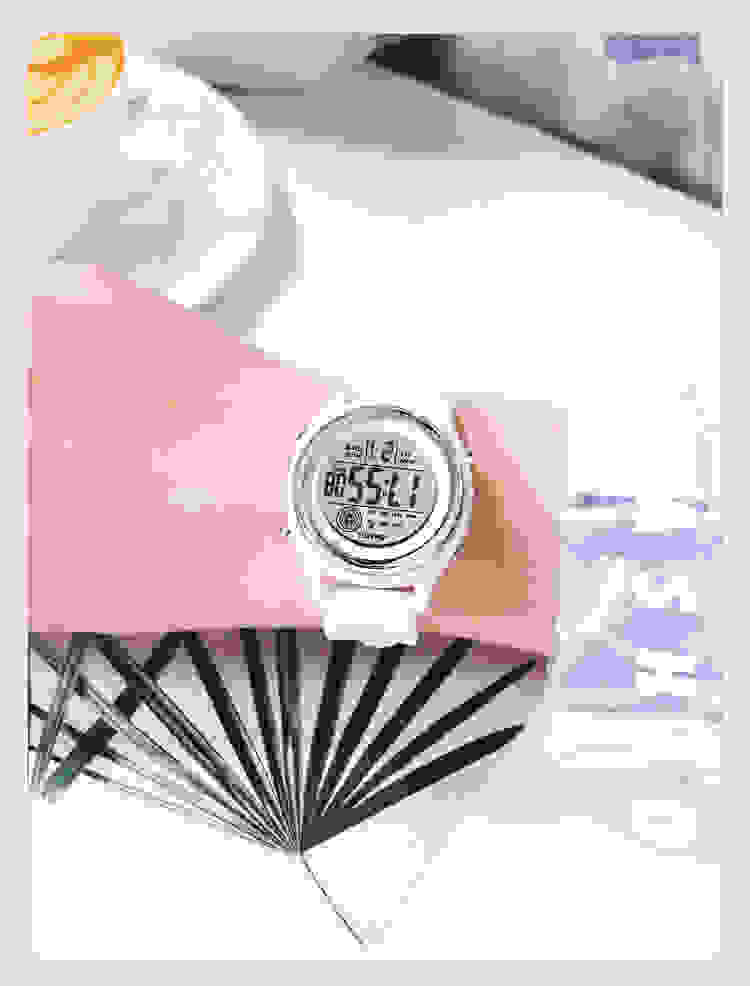 SKMEI Fashion Back Light Display Countdown Digital Watches Women Stopwatch Lady Wristwatch 50M Waterproof Shockproof reloj mujer