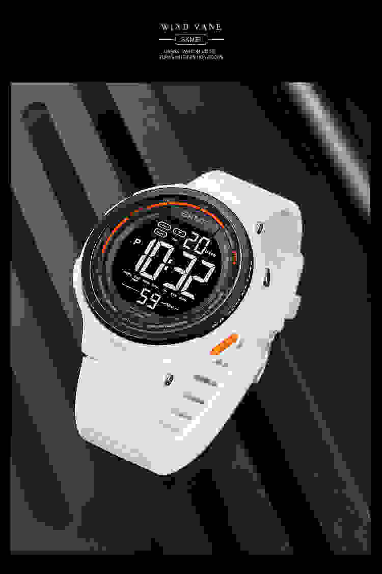 SKMEI Japan Digital movement LED Light Countdown Mens Sport Watches Fashion Camouflage 5Bar Waterproof Wristwatch Alarm Clock