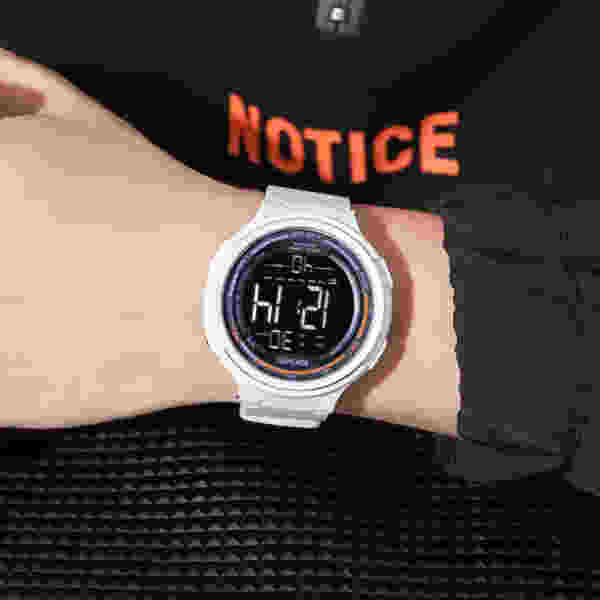 SKMEI 1841 Japan Digital movement LED Light Countdown Mens Sport Watch - Image 3