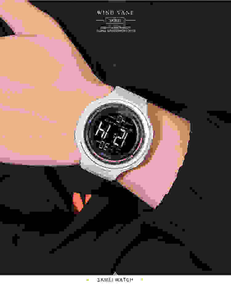 SKMEI Japan Digital movement LED Light Countdown Mens Sport Watches Fashion Camouflage 5Bar Waterproof Wristwatch Alarm Clock