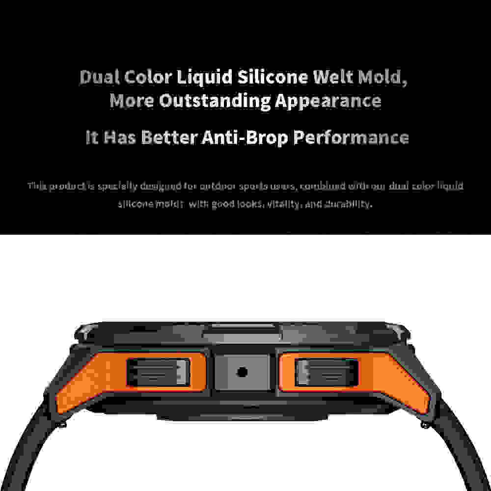 SKMEI C25 410mAh AMOLED Smartwatch 1.43 inch 1ATM Waterproof Heart Rate Monitor Pedometer Bluetooth