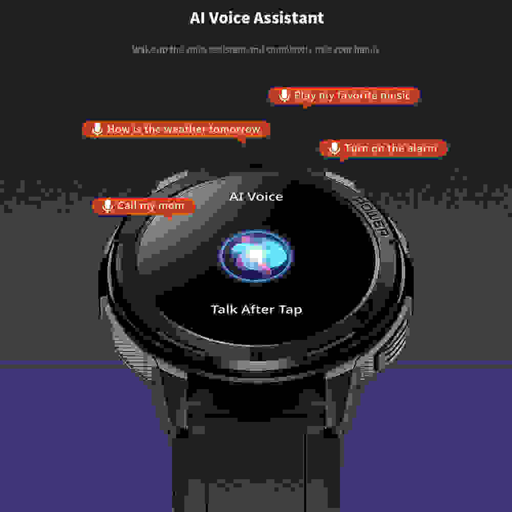 SKMEI C25 410mAh AMOLED Smartwatch 1.43 inch 1ATM Waterproof Heart Rate Monitor Pedometer Bluetooth