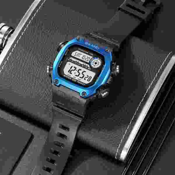 SKMEI 2126 Digital Countdown Sport Watch Mens Fashion 5 Bar Waterproof - Image 2