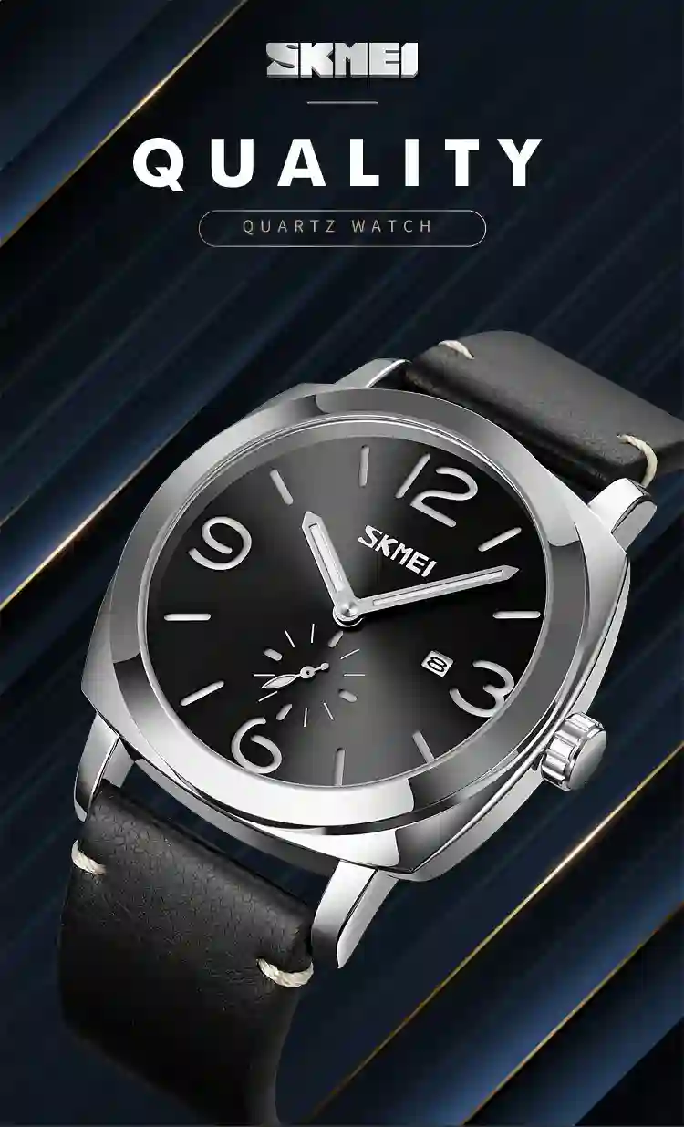 SKMEI 9305 Luxury Quartz Men Wristwatches Fashion Waterproof Simple Genuine Date Time Sport Watches Mens Clock Reloj Masculino