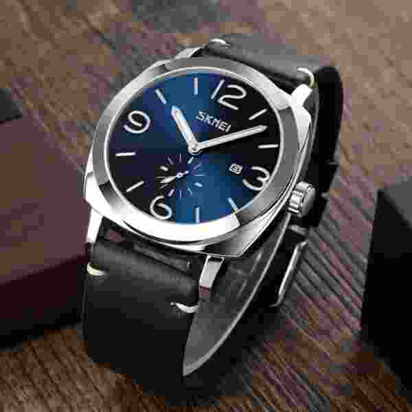 SKMEI 9305 Luxury Quartz Men Wristwatch Fashion Waterproof - Image 4