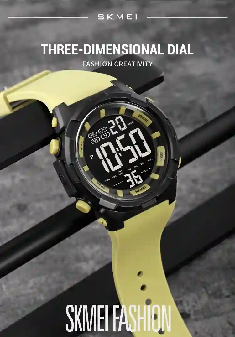 SKMEI 1845 Outdoor Military Sports Digital Mens Watches Countdown Waterproof Electronic Wristwatches Men Clock Relogio Masculino