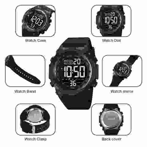 SKMEI 1845 Outdoor Military Sports Digital Mens Watch - Image 4