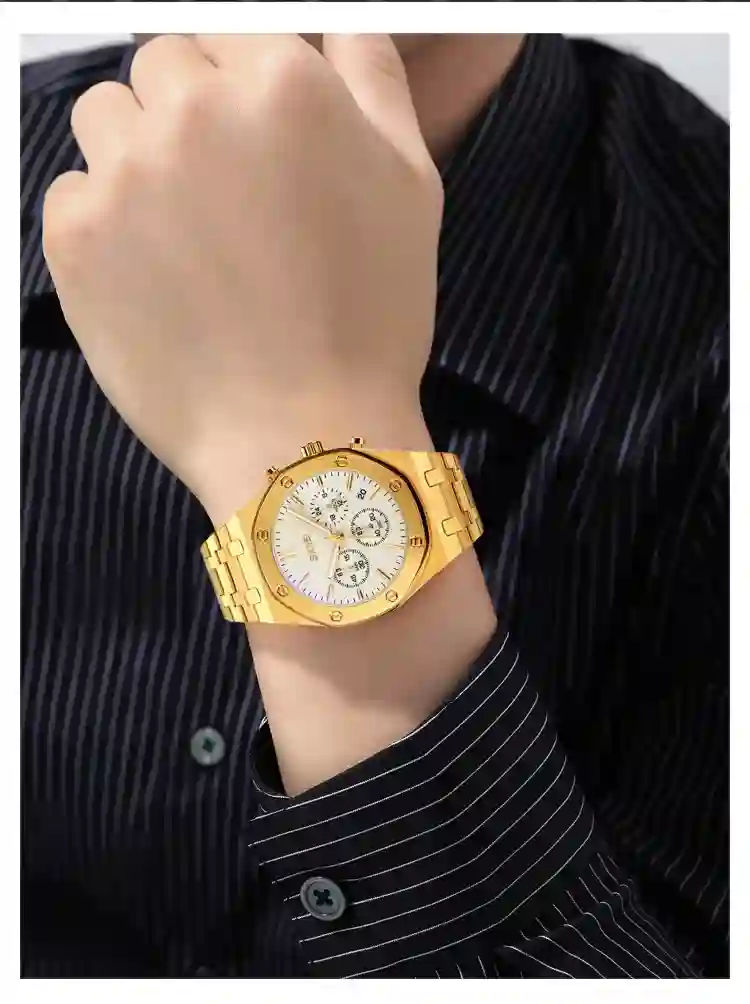 SKMEI 9296 Luxury Business Quartz Men's Watch Stainless Steel Calendar Waterproof Men Wrist watches Clock reloj hombre 9288