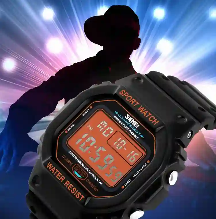 SKMEI 1134 Digital Sport Men's Watches Waterproof Military Watch Alarm Calendar Male Electronic Clock relogio masculino 1628