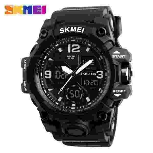 SKMEI 1155 Men Digital Sport Men Watch Electronic Military Wristwatch