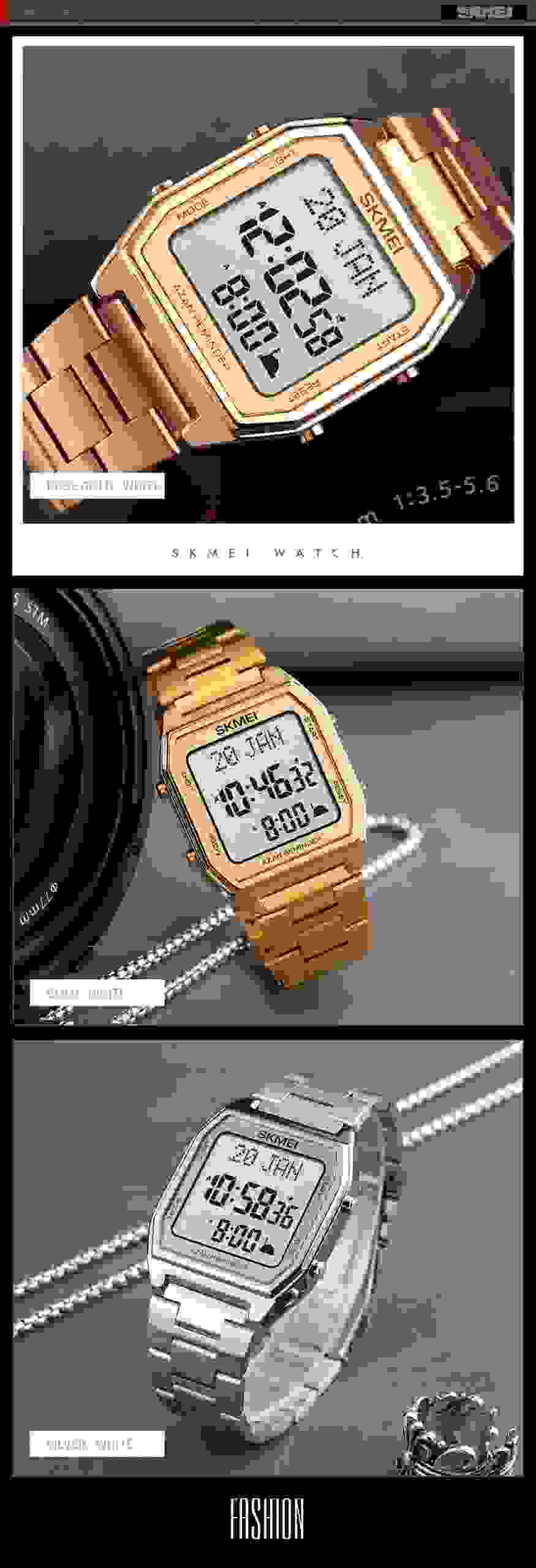 SKMEI 1763 Business Men Watch Fashion Sport Waterproof Display Digital Led Electronic Mens Wristwatches Man Clock Reloj Masculin