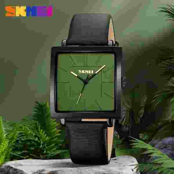SKMEI 2032 Simplicity Small Block Women Watch 30 Meters Waterproof - Image 2