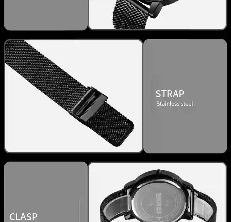 SKMEI 1634 Luxury Waterproof Quartz Mens Wristwatches Wheel Rotating Creative Date Calendar Men Watch Clock Reloj Masculino 1985
