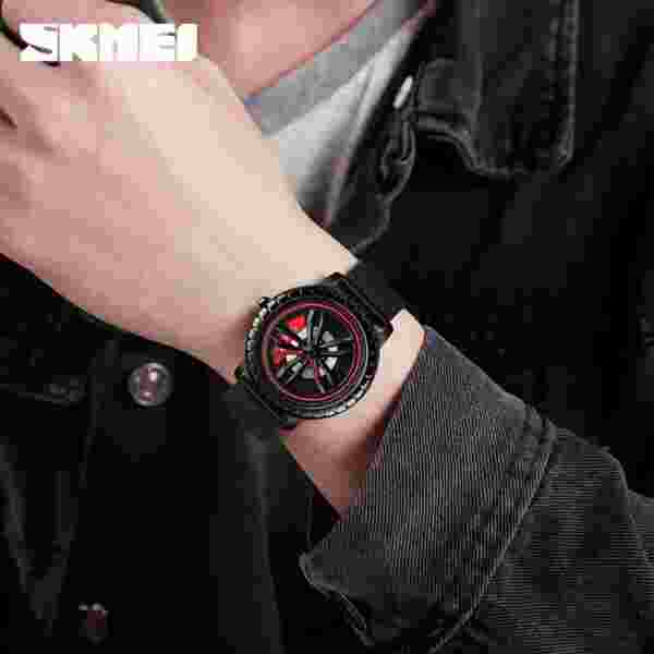 SKMEI 1634 Luxury Waterproof Quartz Mens Wristwatch - Image 3