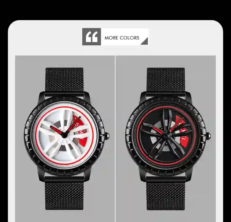 SKMEI 1634 Luxury Waterproof Quartz Mens Wristwatches Wheel Rotating Creative Date Calendar Men Watch Clock Reloj Masculino 1985