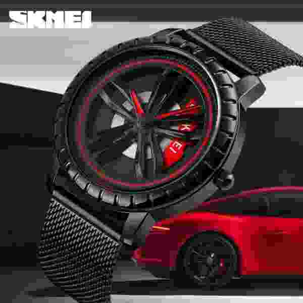 SKMEI 1634 Luxury Waterproof Quartz Mens Wristwatch - Image 2