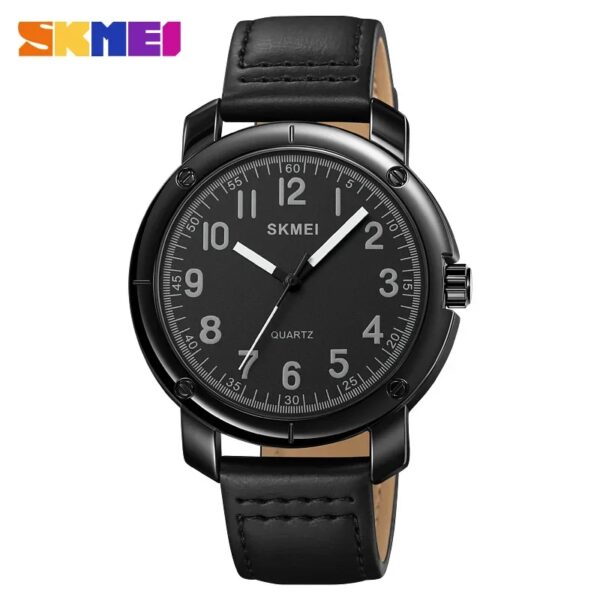 SKMEI 1987 Men Quartz Wristwatch Date Calendar Clock Sport Watch