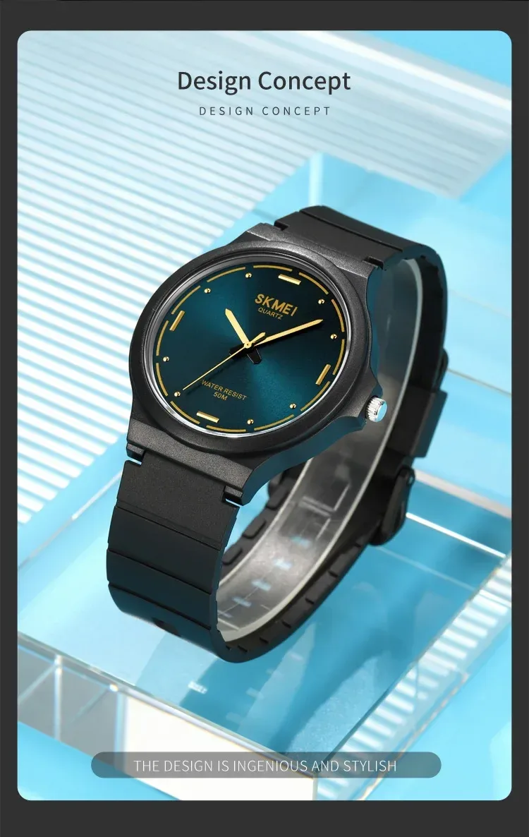 SKMEI 2108 Mens Simple Waterproof Watches Casual Sports Quartz Men Wristwatches Male Shockproof Time Date Clock reloj hombre