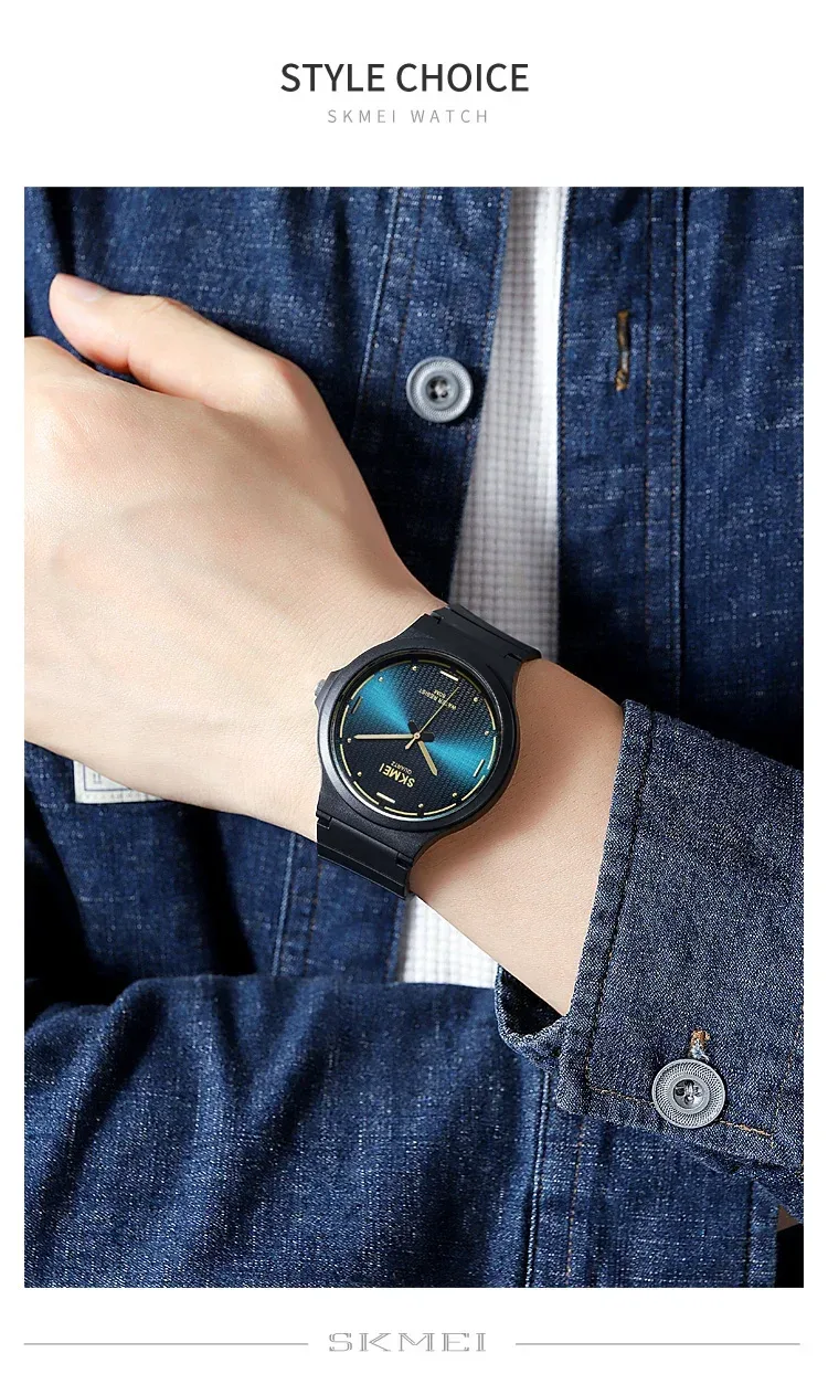 SKMEI 2108 Mens Simple Waterproof Watches Casual Sports Quartz Men Wristwatches Male Shockproof Time Date Clock reloj hombre