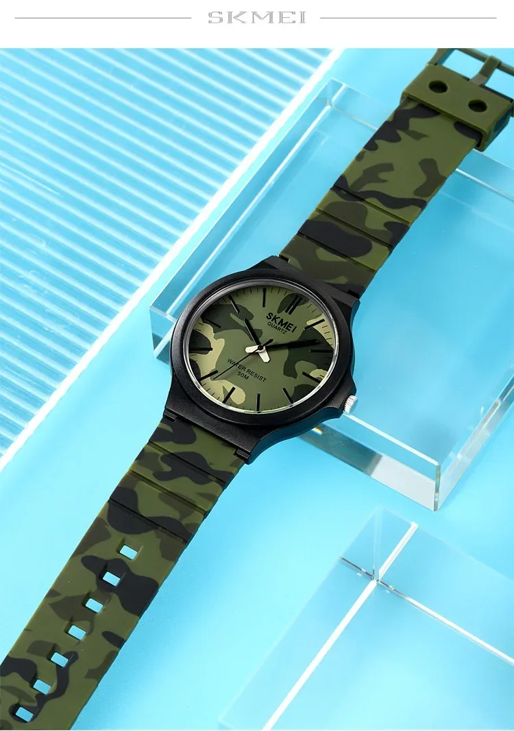 SKMEI 2108 Mens Simple Waterproof Watches Casual Sports Quartz Men Wristwatches Male Shockproof Time Date Clock reloj hombre