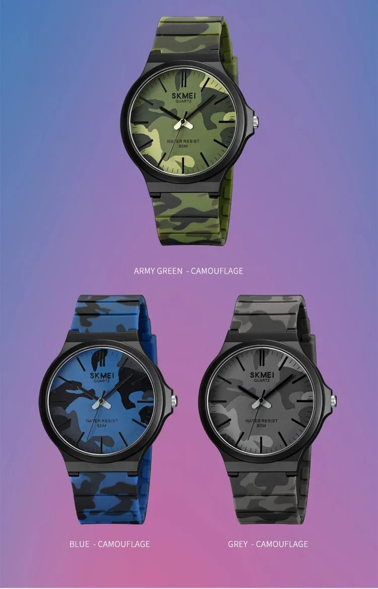 SKMEI 2108 Mens Simple Waterproof Watches Casual Sports Quartz Men Wristwatches Male Shockproof Time Date Clock reloj hombre