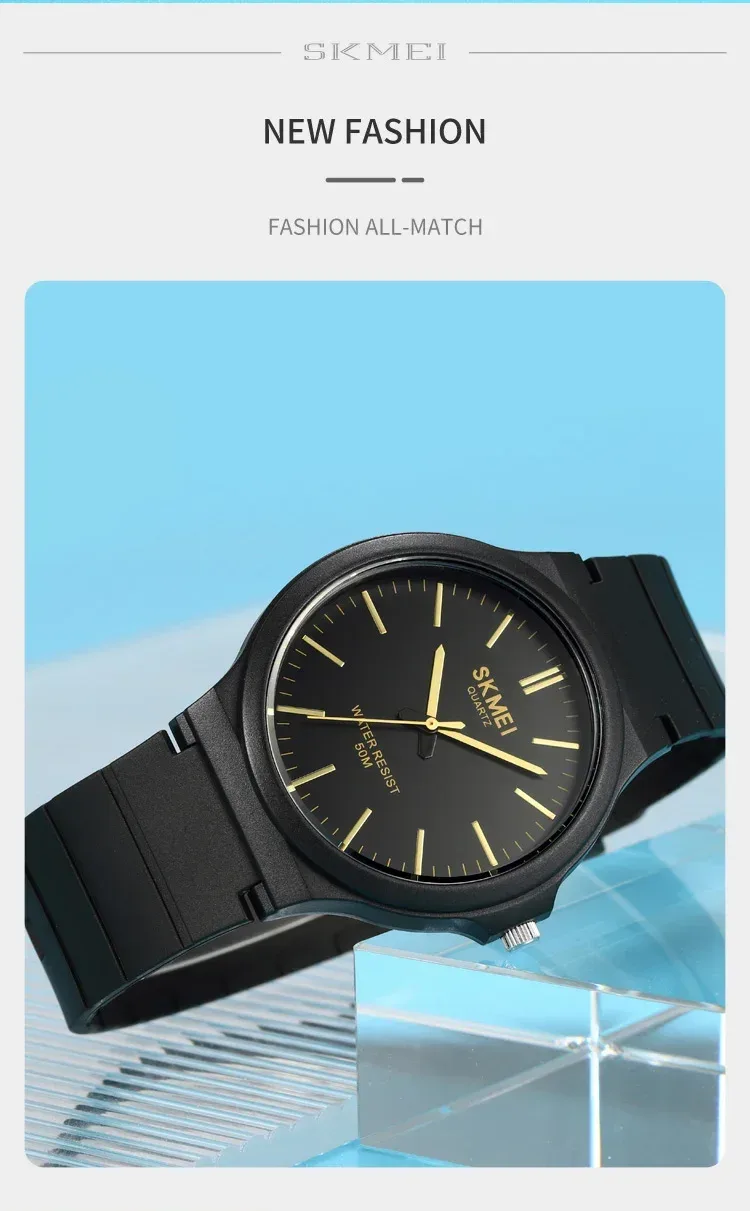 SKMEI 2108 Mens Simple Waterproof Watches Casual Sports Quartz Men Wristwatches Male Shockproof Time Date Clock reloj hombre