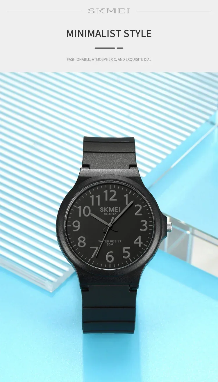 SKMEI 2108 Mens Simple Waterproof Watches Casual Sports Quartz Men Wristwatches Male Shockproof Time Date Clock reloj hombre
