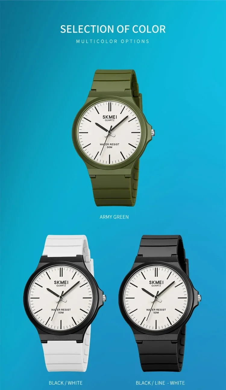 SKMEI 2108 Mens Simple Waterproof Watches Casual Sports Quartz Men Wristwatches Male Shockproof Time Date Clock reloj hombre