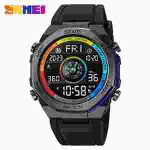SKMEI 2209 Sports Electronic Watch Mens Outdoor Military Waterproof Countdown LED