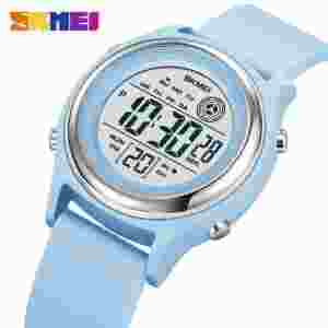SKMEI 2094 Luxury Digital Womens Wristwatch Stopwatch Lady Back Light Waterproof