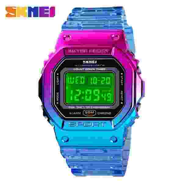 SKMEI 1622 Colorful Ladies Watch for Women Luxury Teenager Girls