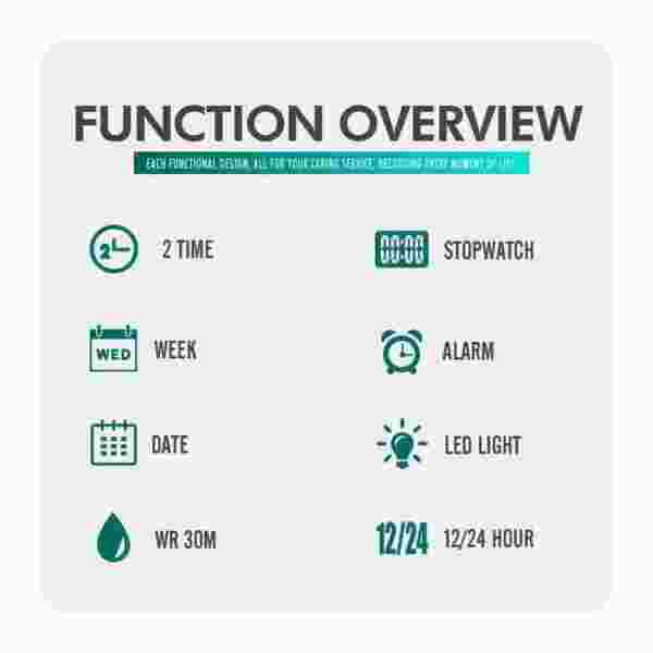 SKMEI 1652 Luxury Quartz Watch for Men Sports Waterproof Leather - Image 3