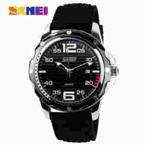 SKMEI 0992 Luxury Quartz Watch for Men Leisure Strap Sports Waterproof
