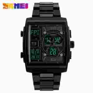 SKMEI 1274 Luxury Digital Watch for Men Countdown Date Sports Waterproof Electronic