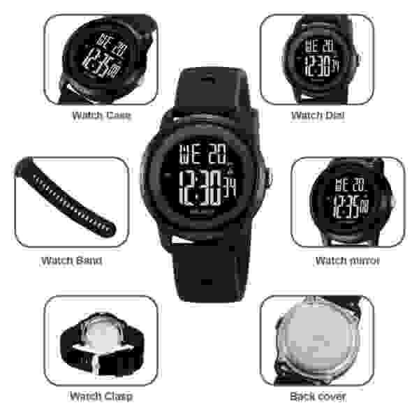 Skmei 2218 Multifunctional Digital Sports Watch for Men and Women (50M Waterproof) - Image 5