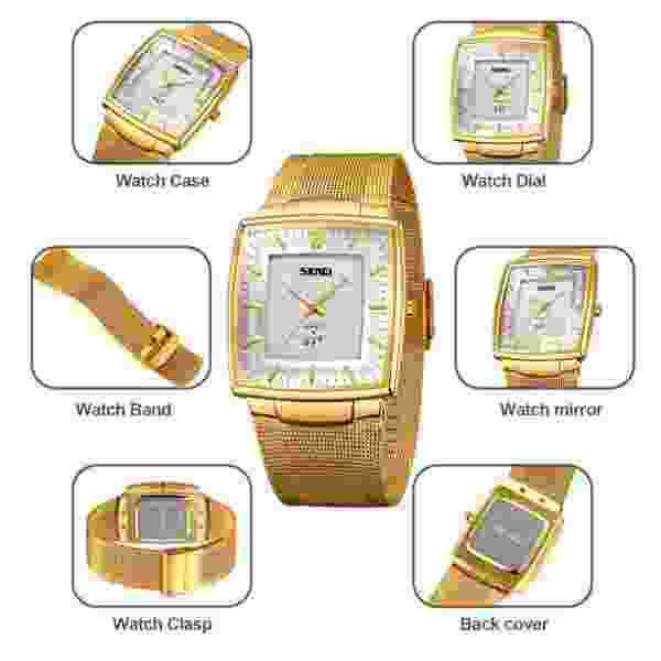 Skmei 9311 Classic Quartz Watch for Men with Date Display (10M Water Resistant) - Image 5