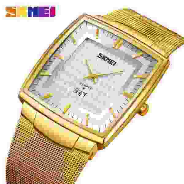 Skmei 9311 Classic Quartz Watch for Men with Date Display (10M Water Resistant)