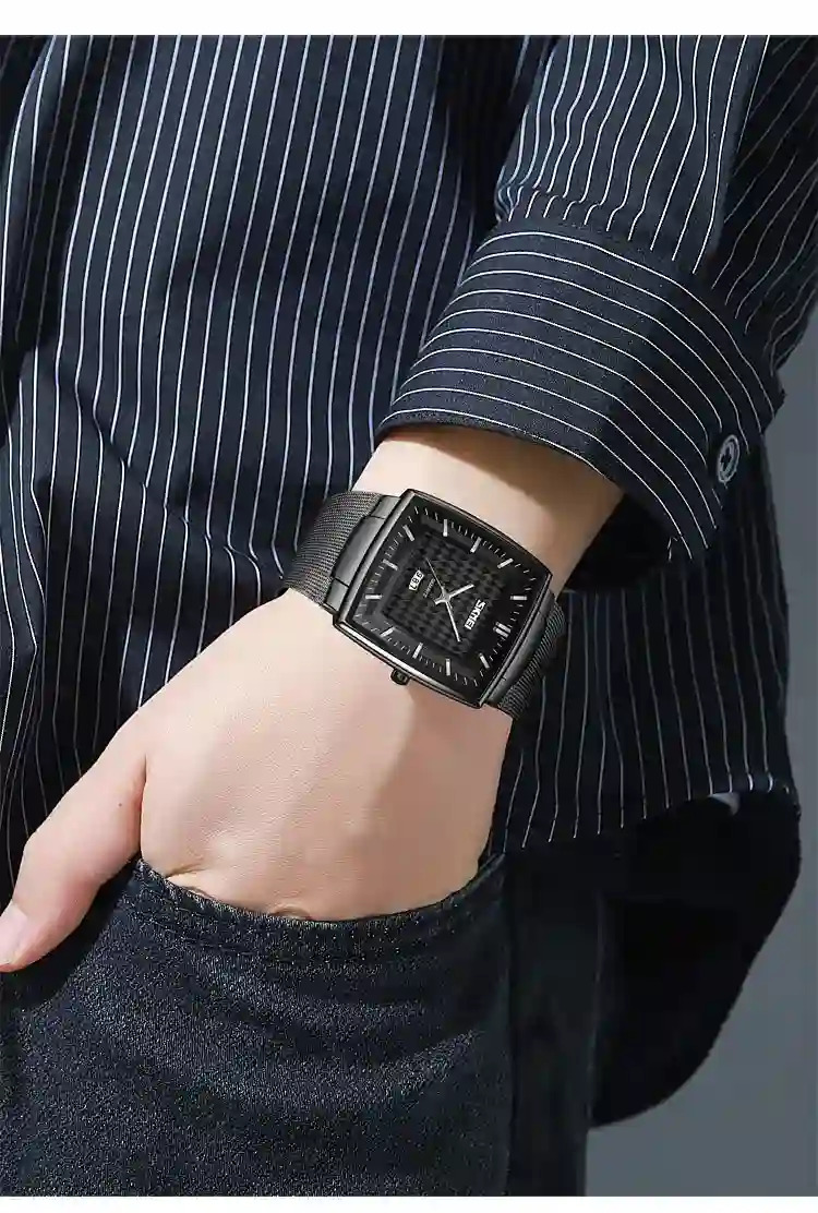 SKMEI Casual Time Date Quartz Wristwatch Top Brand Luxury 2024 Full Steel Watches Mens Sport Waterproof Clock Male reloj hombre
