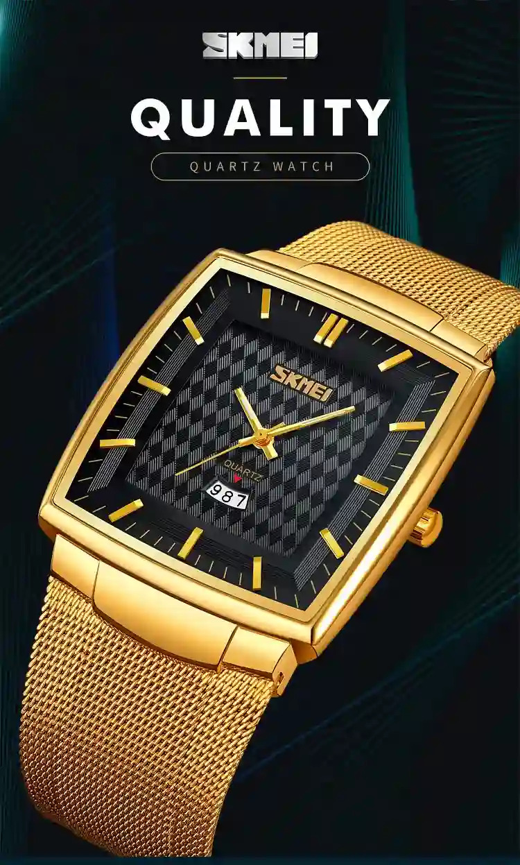 SKMEI Casual Time Date Quartz Wristwatch Top Brand Luxury 2024 Full Steel Watches Mens Sport Waterproof Clock Male reloj hombre
