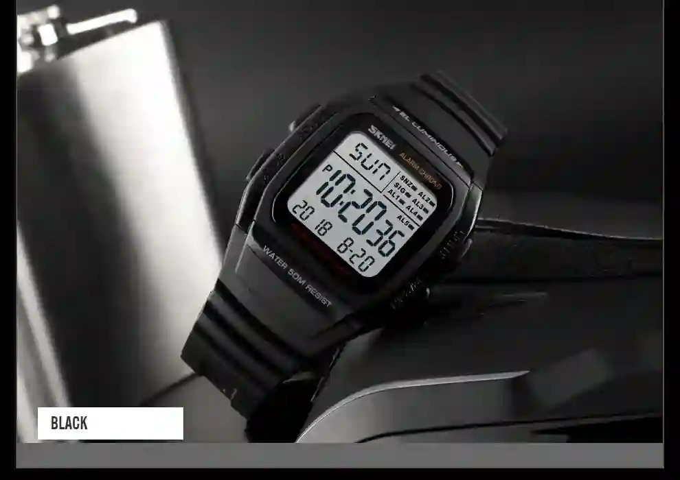 SKMEI Chrono Countdown Men Wristwatch Digital Dual Time Sport Mens Watches Casual Outdoor Male Clock Luminous montre homme