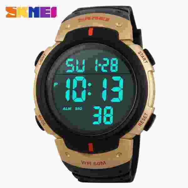 Skmei Digital Sports Watch for Men with EL Backlight and 50M Water Resistance (Model 1445)
