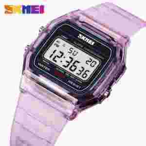 Skmei Transparent Digital Sport Watch for Men and Women with Alarm and Backlight (Model 2056)