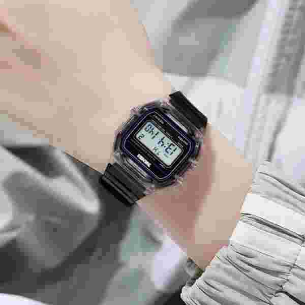 Skmei Transparent Digital Sport Watch for Men and Women with Alarm and Backlight (Model 2056) - Image 4