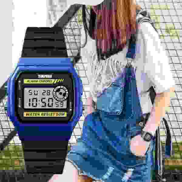 Skmei 1413 Multifunctional Digital Sports Watch for Men (50M Waterproof) - Image 3