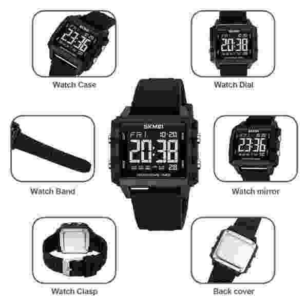 Skmei 2320 Digital Multifunction Sport Watch for Men (50M Waterproof) - Image 4