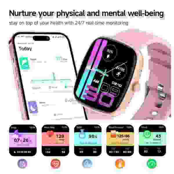 Skmei B510 1.83-inch Smart Fitness Tracker with Health Monitoring (IP67 Waterproof) - Image 3