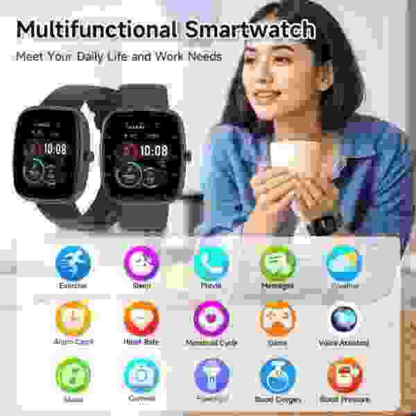 Skmei B510 1.83-inch Smart Fitness Tracker with Health Monitoring (IP67 Waterproof) - Image 5