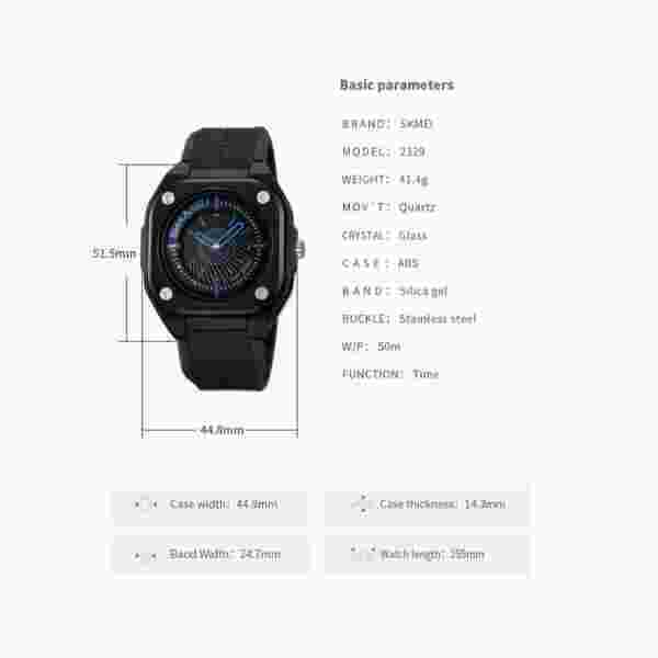 Skmei 2329 Digital Sport Watch for Men with 50M Water Resistance - Image 6